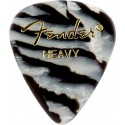 Fender Graphic Celluloid 351 Shape Premium Zebra Heavy
