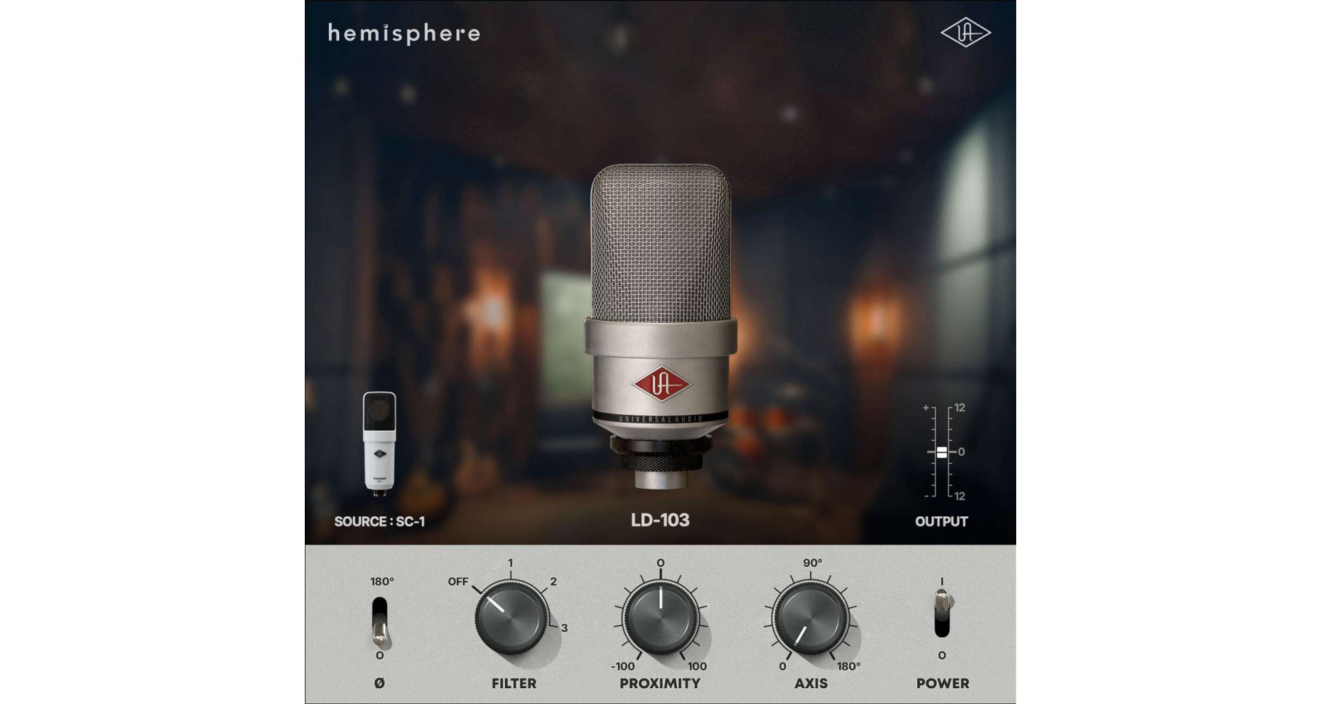Universal Audio SC-1 Microfon condenser - Zeedo Shop