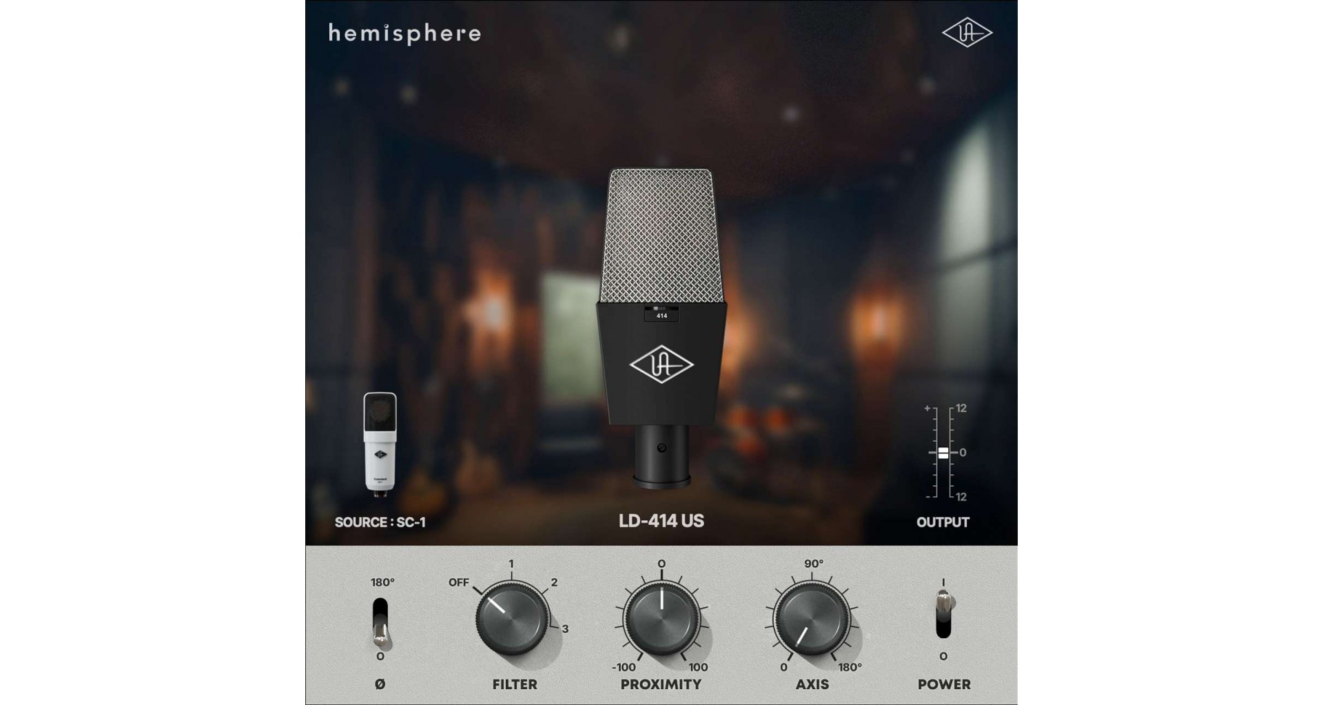 Universal Audio SC-1 Microfon condenser - Zeedo Shop