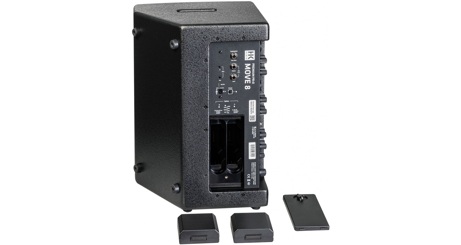 HK Audio PREMIUM PR:O MOVE 8 - including 2 batteries and 1 power