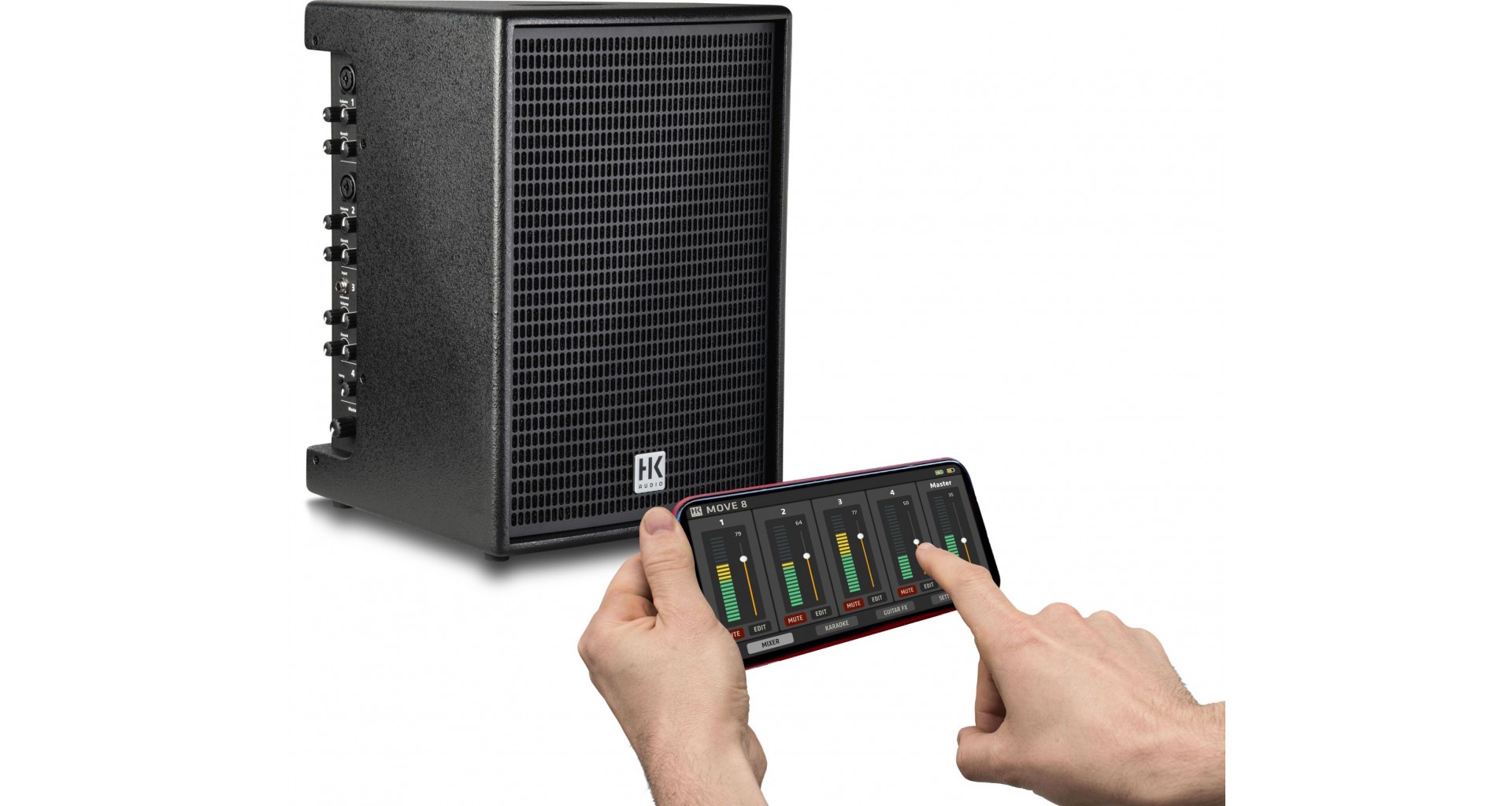 HK Audio PREMIUM PR:O MOVE 8 - including 2 batteries and 1 power