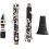 Classic Cantabile CLK-20 B Plastic Clarinet German Fingering