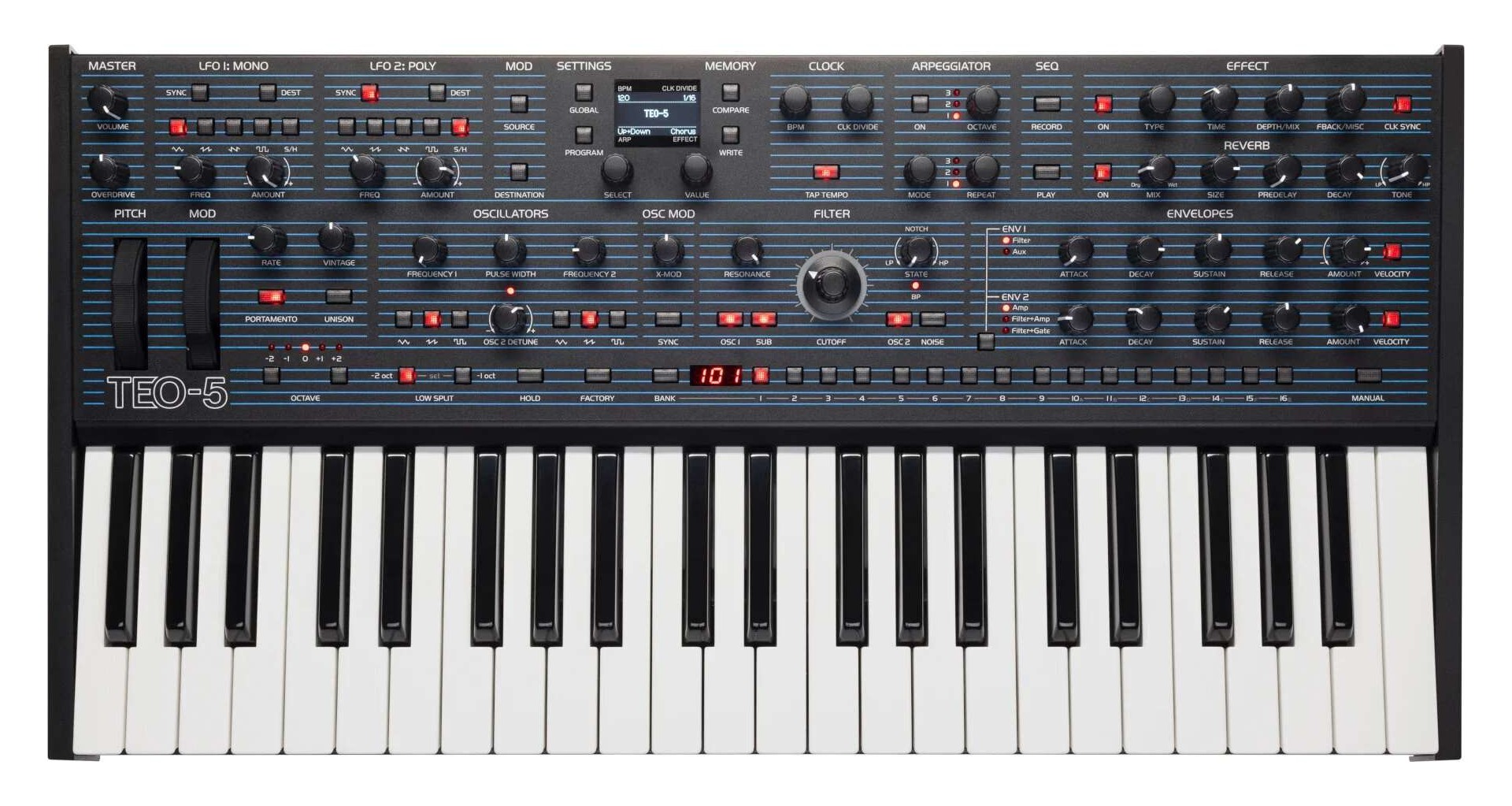 真未オーダーページ Oberheim TEO-5 Sintetizator analogic - Zeedo Shop