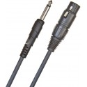 D-Addario Classic Series Microphone/Powered Speaker Cable 7.62 m PW-CGMIC-25
