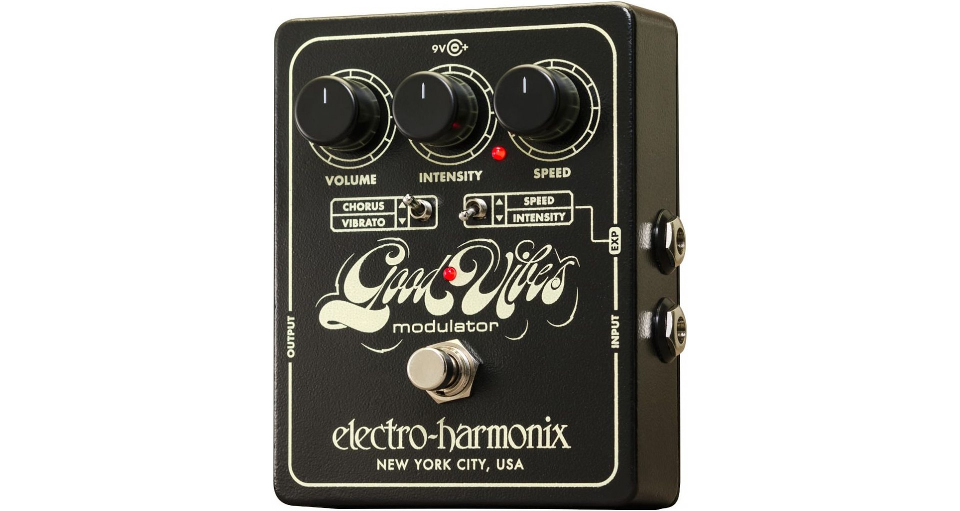 Electro Harmonix GOOD VIBES Modulator Pedala modulation - Zeedo Shop