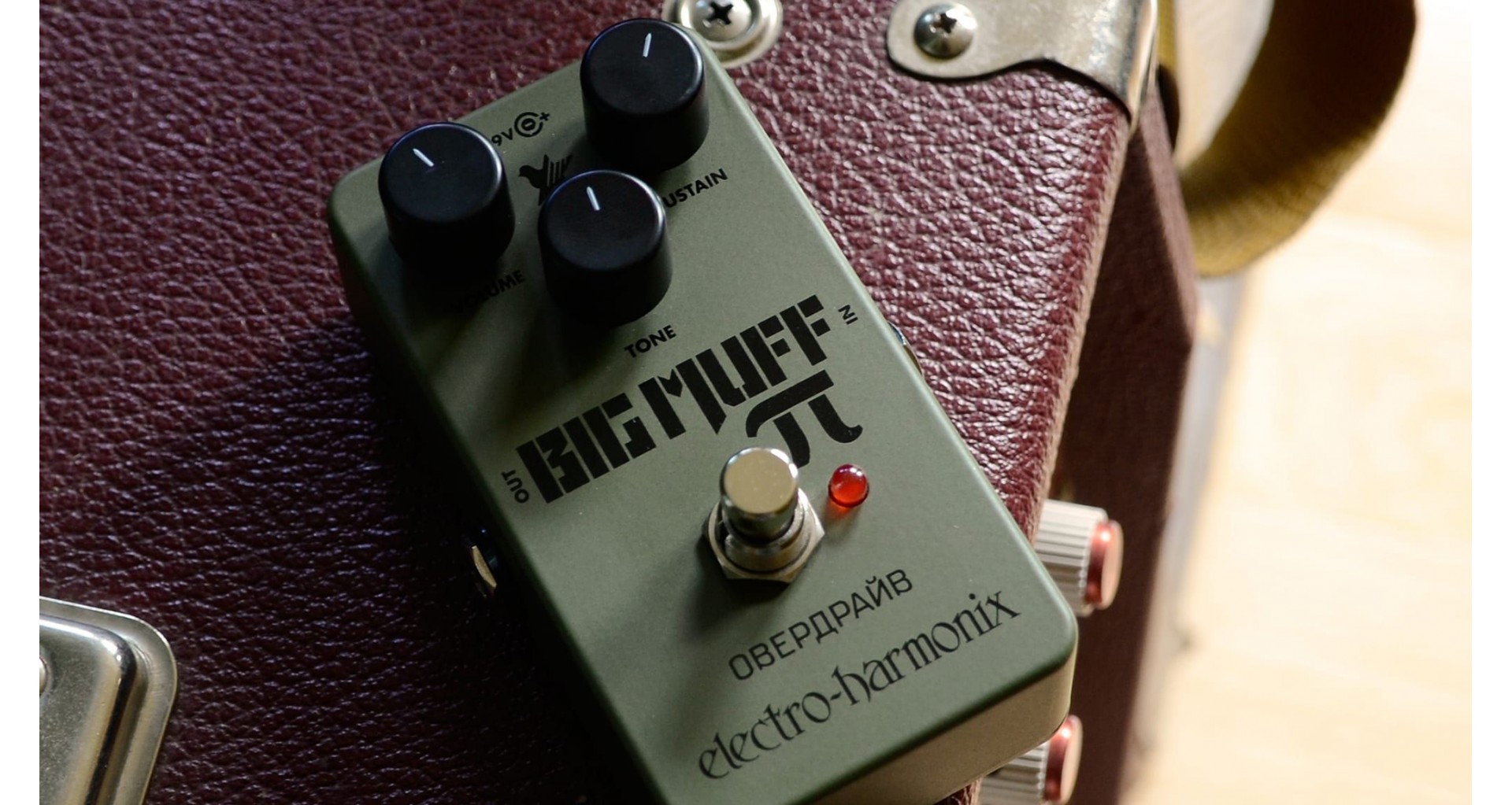 Electro Harmonix Green Russian Big Muff Pi Pedala Fuzz/Distortion
