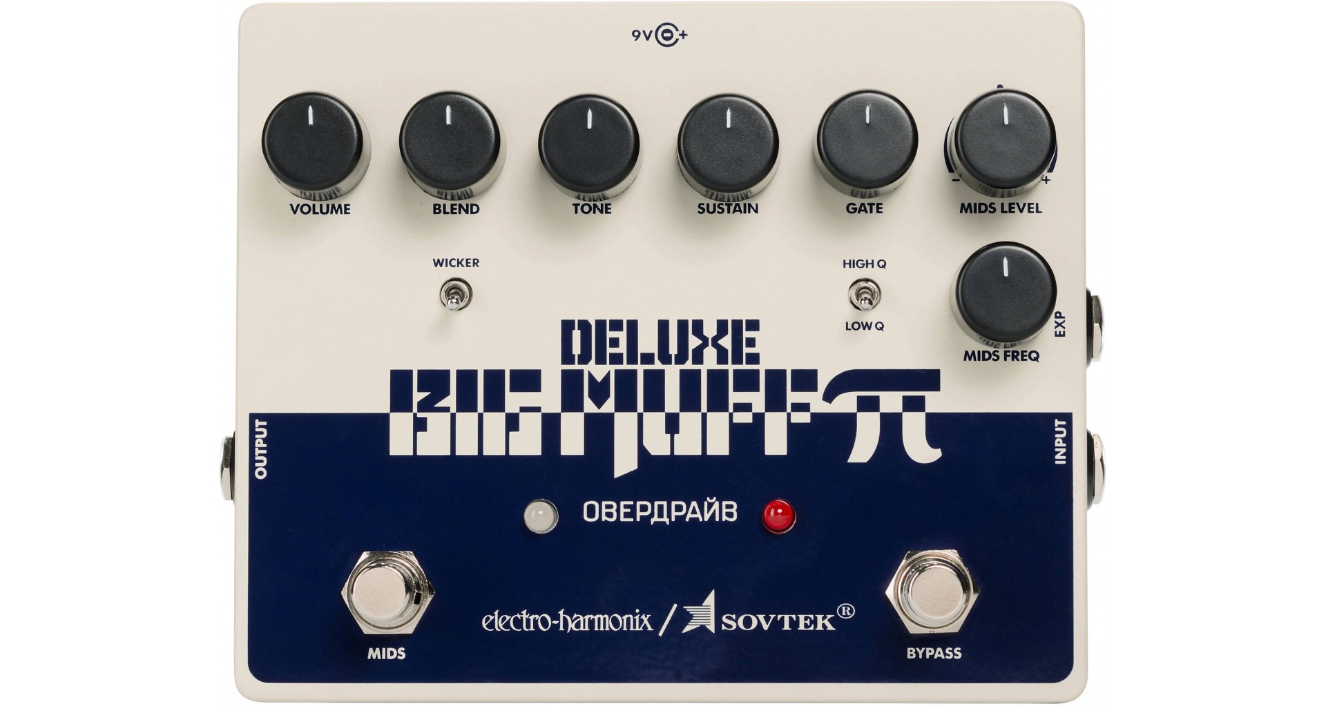 Electro Harmonix Sovtek Deluxe Big Muff Pi Pedala Fuzz/Distortion