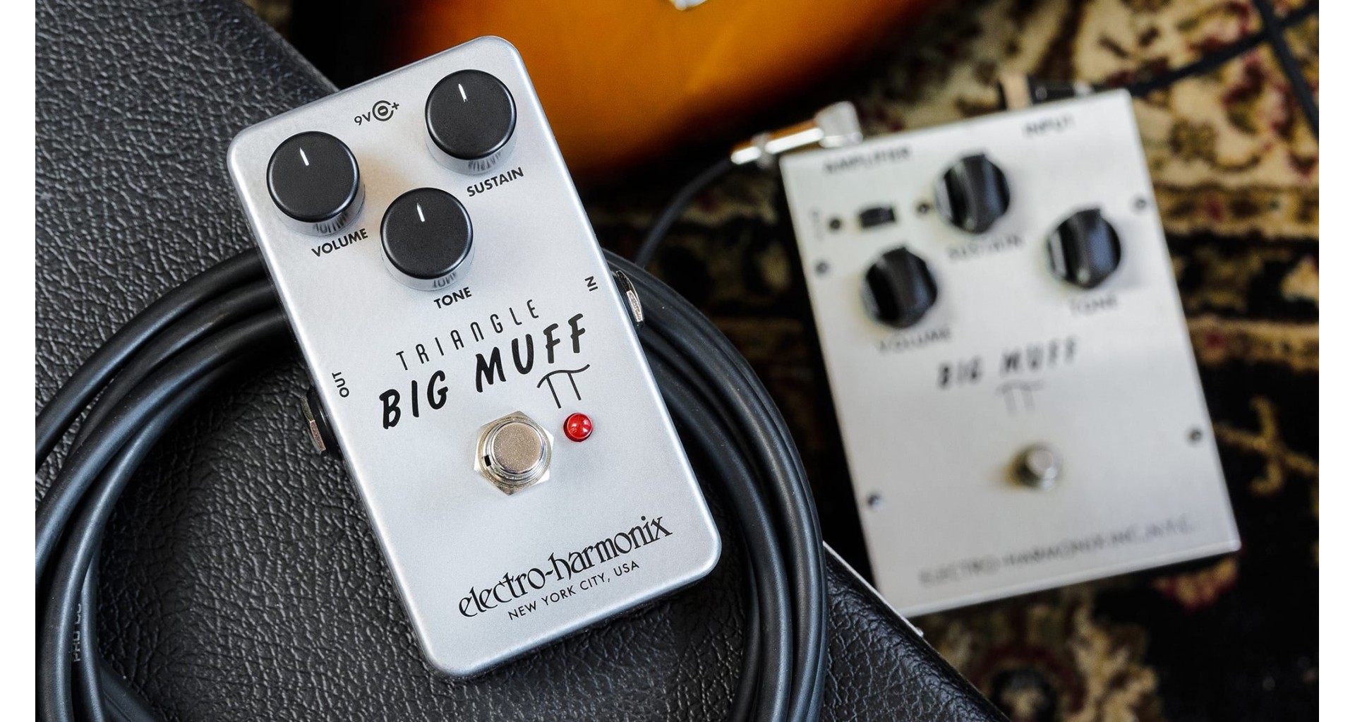 【完品】big muff triangle Electro Harmonix Triangle Big Muff Pi Pedala Fuzz/Distortion
