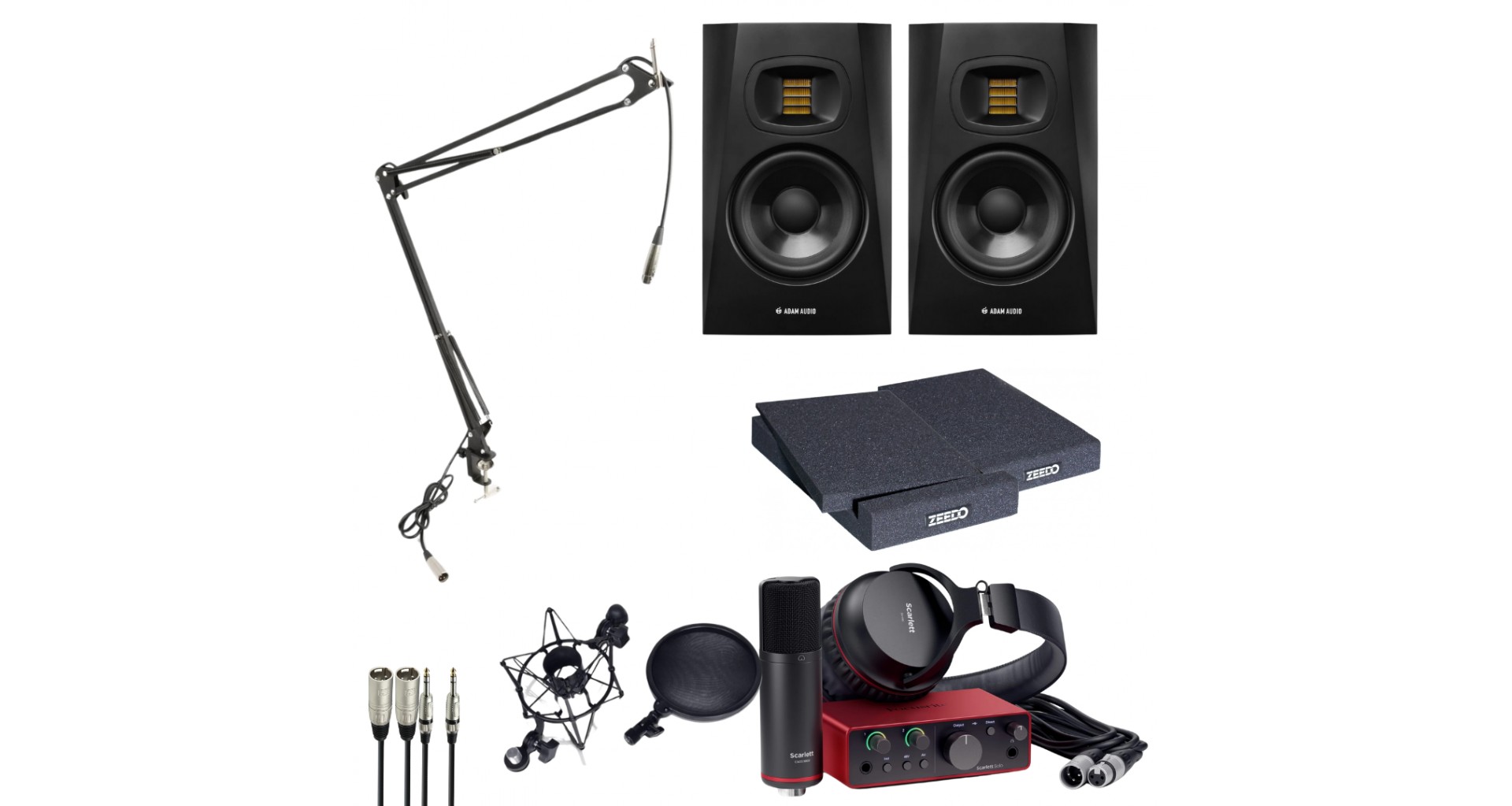 Pachet Home Studio Entry Level Bundle - Zeedo Shop