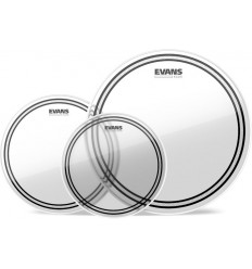 Evans EC2S Clear Standard Tompack 12 inch, 13 inch, 16 inch ETP-EC2SCLR-S