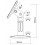 Audizio Speaker Wall Mount White set of 2 HTS20W