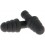 HEAROS Rock N Roll Series Ear Plugs Black NRR 27db 1 pereche
