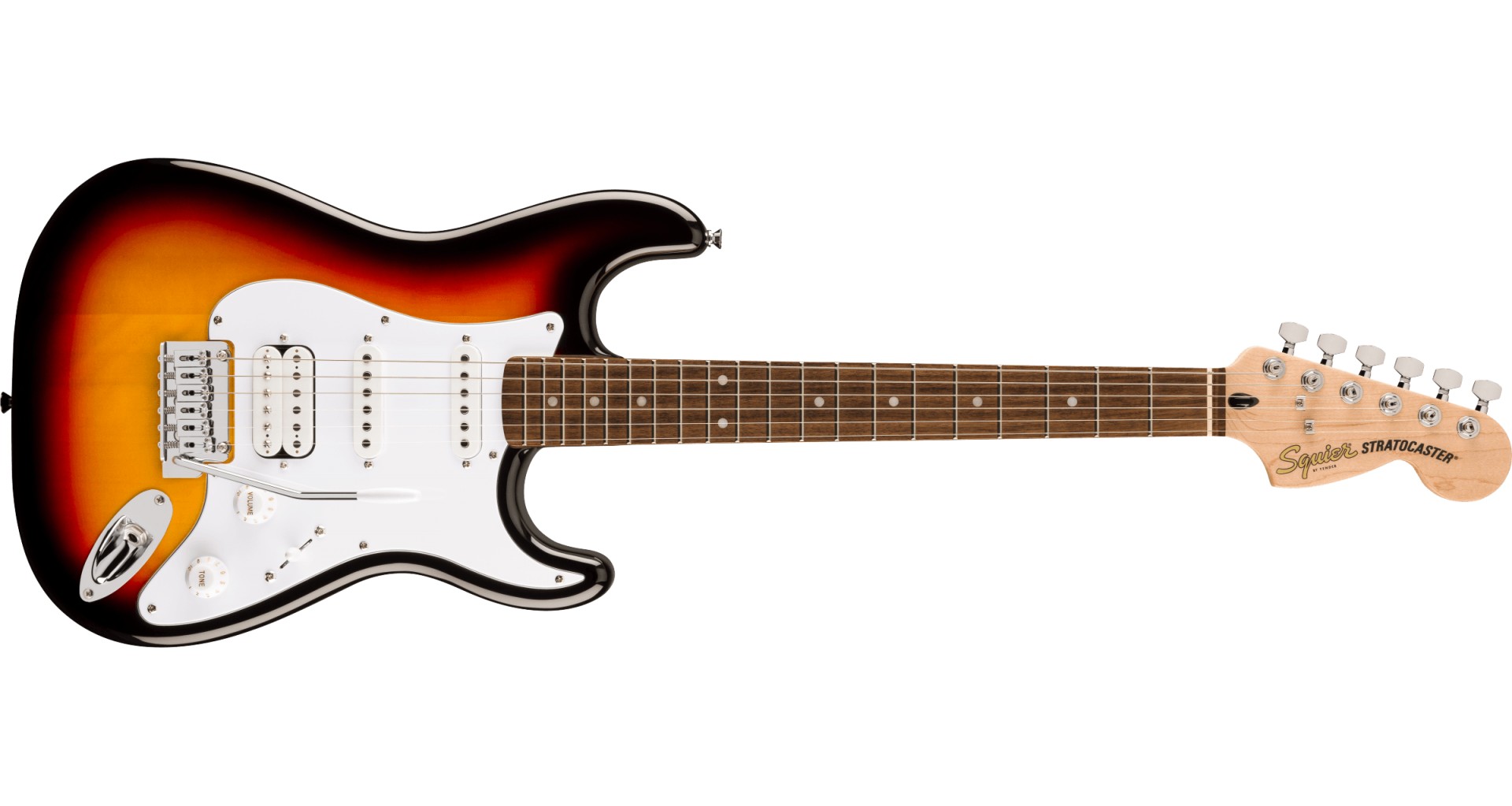 Fender Squier Affinity Series Stratocaster Junior HSS LRL 3-Color