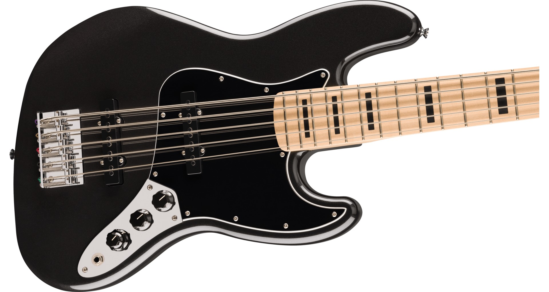 Fender Squier Affinity Active Jazz Bass V MN Black Metallic