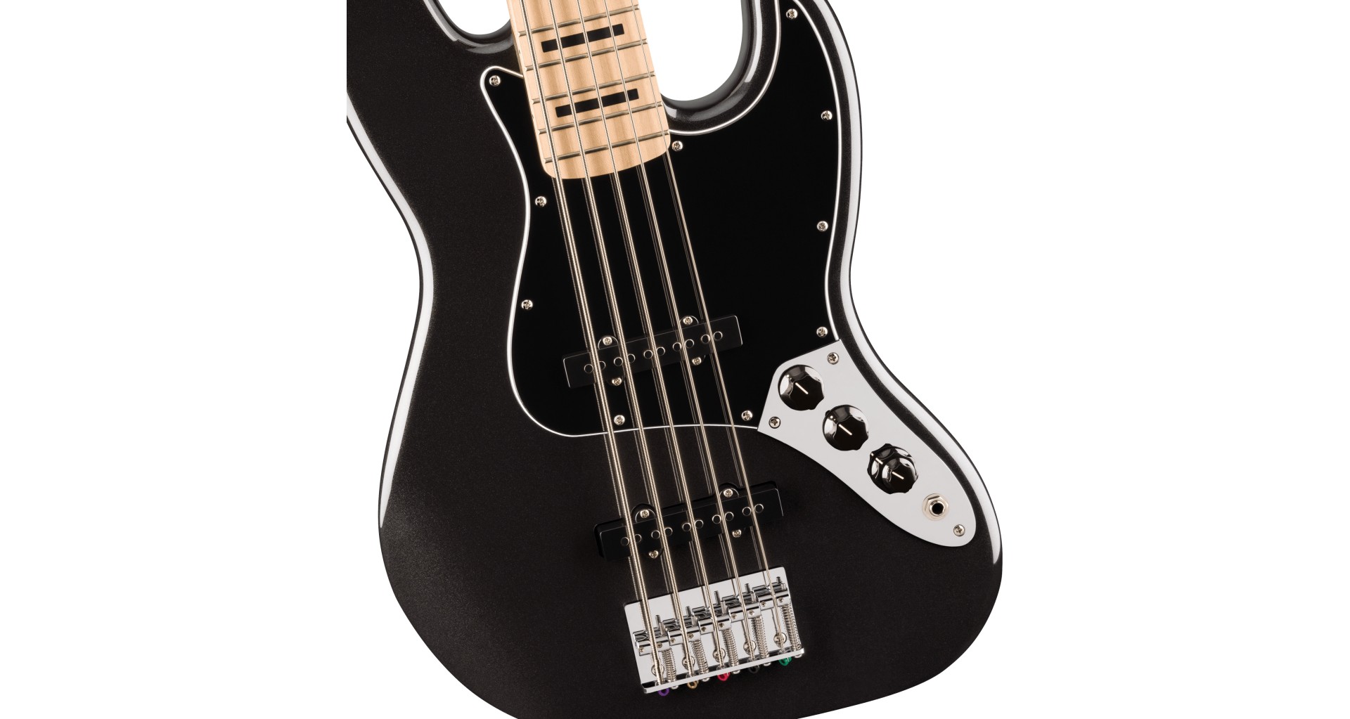 Fender Squier Affinity Active Jazz Bass V MN Black Metallic