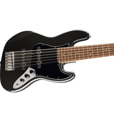 Fender Squier Affinity Jazz Bass VI LRL Black Metallic