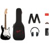 Fender Squier Affinity Stratocaster Mustang Micro Pack Black