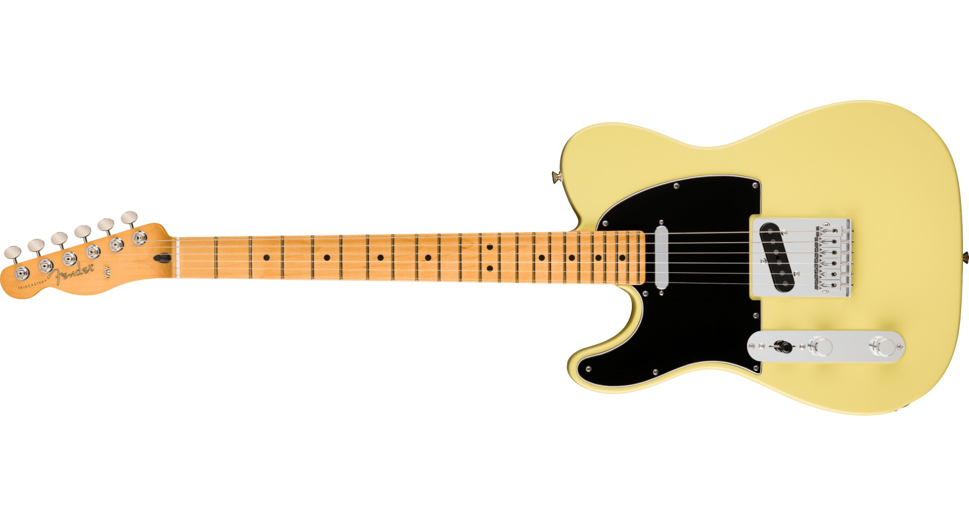 Fender Player II Telecaster LH MN Hialeah Yellow Chitara electrica