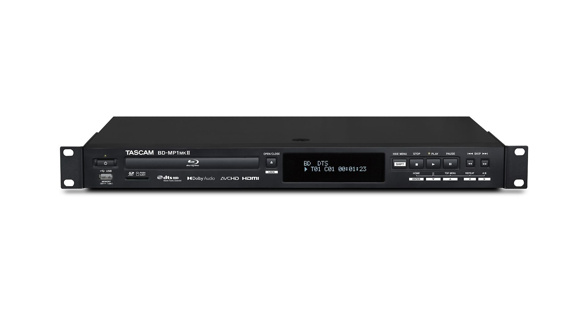 Tascam BD-MP1 MKII Blu-Ray Player - Zeedo Shop