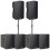 2 x HK Audio SONAR 115 Xi + 4 x SONAR 115 Sub D + Stative