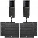 2 x HK Audio LINEAR 9 210 LTA + 4 x LINEAR 9 118 Sub A + Stative