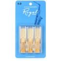 D-Addario Royal Alto Sax Reeds Strength 3, 3-pack RJB0330