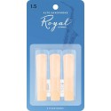 D-Addario Royal Alto Sax Reeds Strength 1.5, 3-pack RJB0315