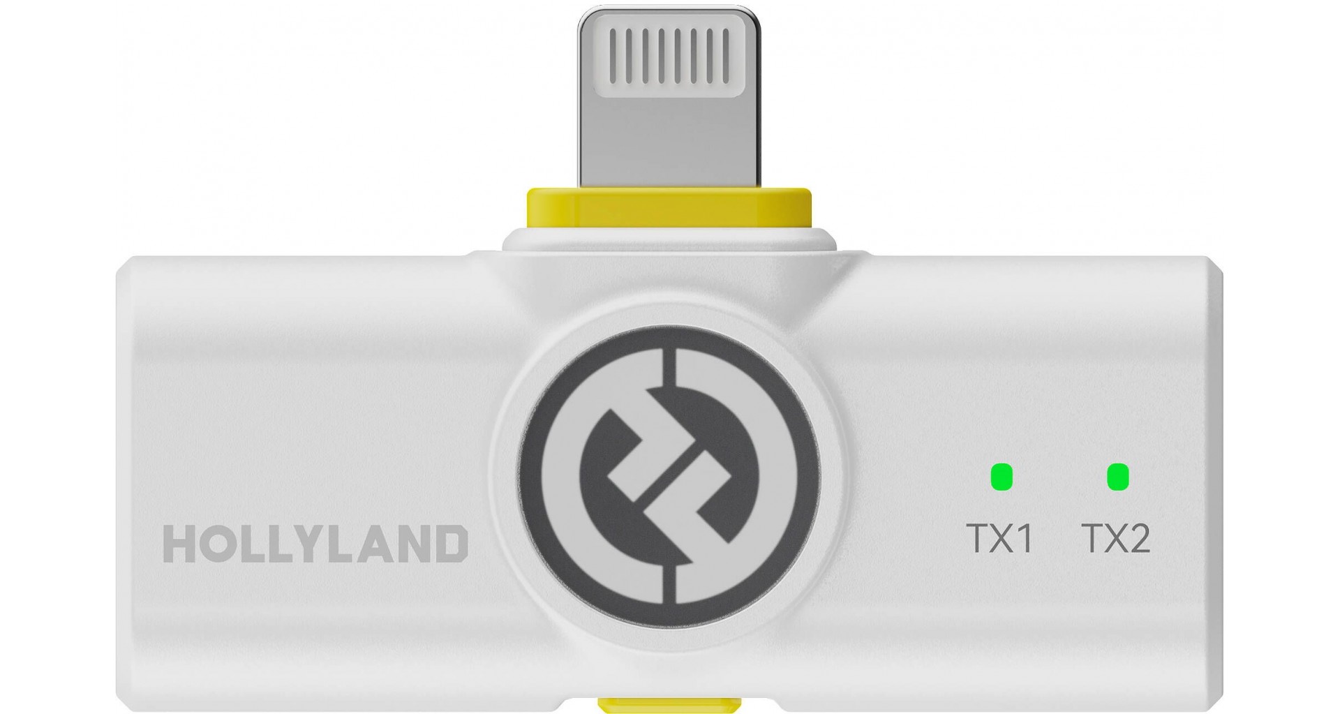 Hollyland LARK M2 with Lightning Plug Duo - Ivory White Sistem