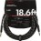 Fender Deluxe Series Instrument Cable, Black Tweed 5.5 m