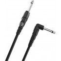 D-Addario Classic Series Instrument Cable, Right Angle Plug 6 m PW-CGTRA-20