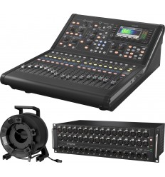 Midas M32R LIVE + Midas DL32 + ProCab PRX656/50
