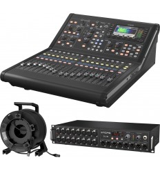 Midas M32R LIVE + Midas DL16 + ProCab PRX656/50