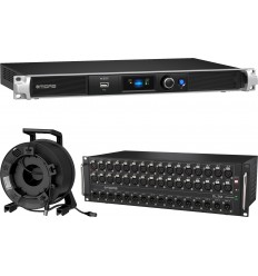 Midas M32C + Midas DL32 + ProCab PRX656/50