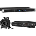 Midas M32C + Midas DL16 + ProCab PRX656/50