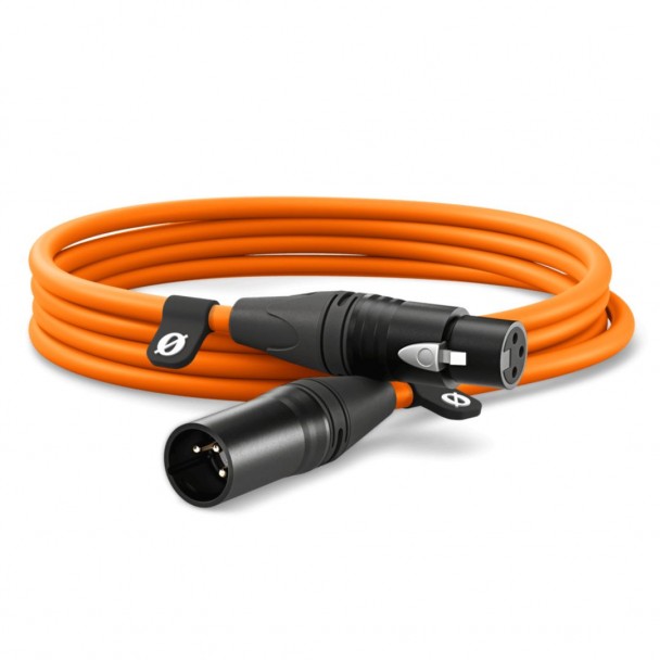 Rode XLR Cable 3 m Orange Cablu XLR - Zeedo Shop