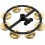 Meinl Headliner Series HiHat Single-Row Tambourine - 5 inch - HTHH1B-BK