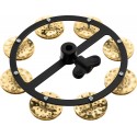 Meinl Headliner Series HiHat Single-Row Tambourine - 5 inch - HTHH1B-BK