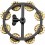 Meinl Headliner Series HiHat Single-Row Tambourine - 5 inch - HTHH1B-BK