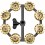 Meinl Headliner Series HiHat Single-Row Tambourine - 5 inch - HTHH1B-BK