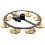 Meinl Headliner Series HiHat Single-Row Tambourine - 5 inch - HTHH1B-BK