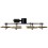 Meinl Headliner Series HiHat Single-Row Tambourine - 5 inch - HTHH1B-BK
