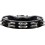 Meinl Headliner Series Mountable Molded ABS Tambourine - Black - HTMT2BK