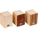 Meinl Mini Cajon Shaker Set - Bubinga Natural Zebrano - SH50-SET
