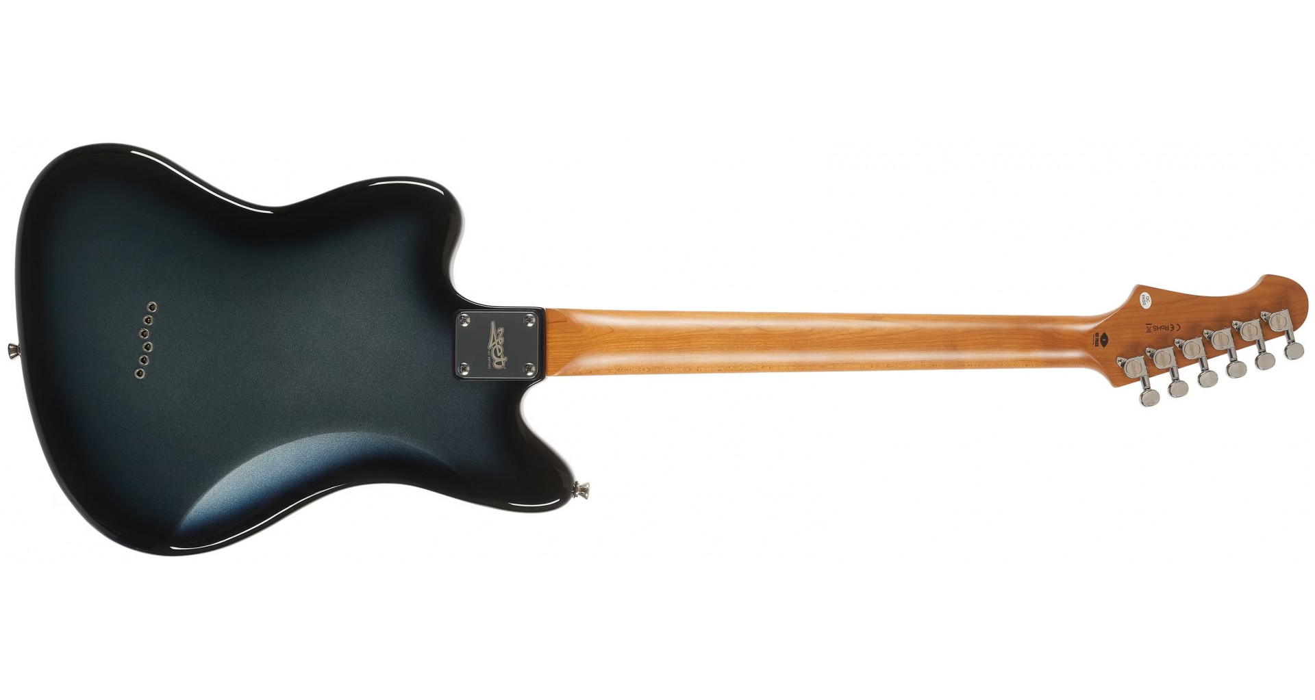 JET Guitars JJ-350 Baritone Moonburst Chitara electrica bariton