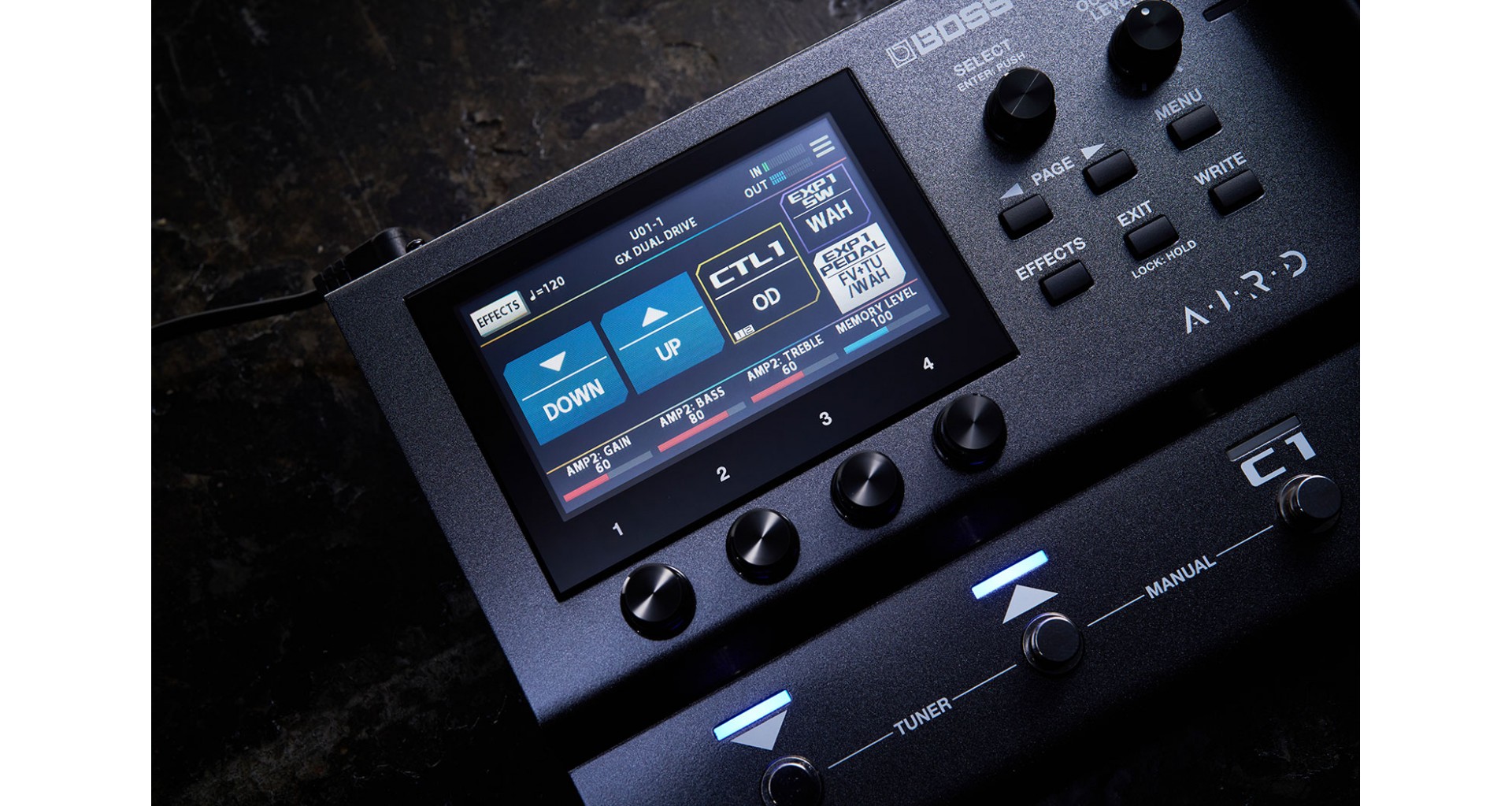 Boss GX-10 Procesor de chitara/bass - Zeedo Shop