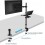 Audizio CMA10L Single Monitor Arm 13 inch - 32 inch with Laptop stand