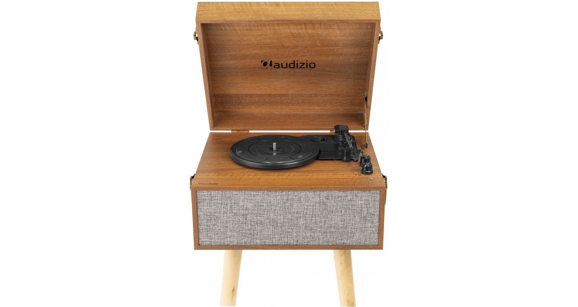 Audizio Fremont Record Player with Stand Pick-up Bluetooth - Zeedo