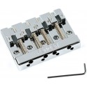 Fender HiMass 4-string Bass Bridge Assembly with Zinc Saddles
