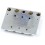 Fender HiMass 4-string Bass Bridge Assembly with Zinc Saddles