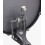 Gibraltar 6.25 inch Acrylic - Felt Bass Drum Beater SC-3266